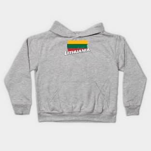 Lithuania flag Kids Hoodie